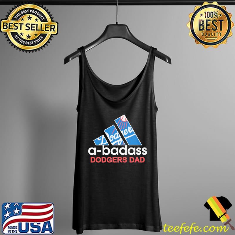 Abadass dodgers dad logo Tank Top Abadass dodgers dad logo Tank Top