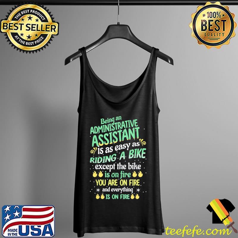Administrative Professional Admin Assistant Office Clerk T-Shirt Tank Top Administrative Professional Admin Assistant Office Clerk T-Shirt Tank Top