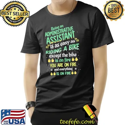 Administrative Professional Admin Assistant Office Clerk T-Shirt