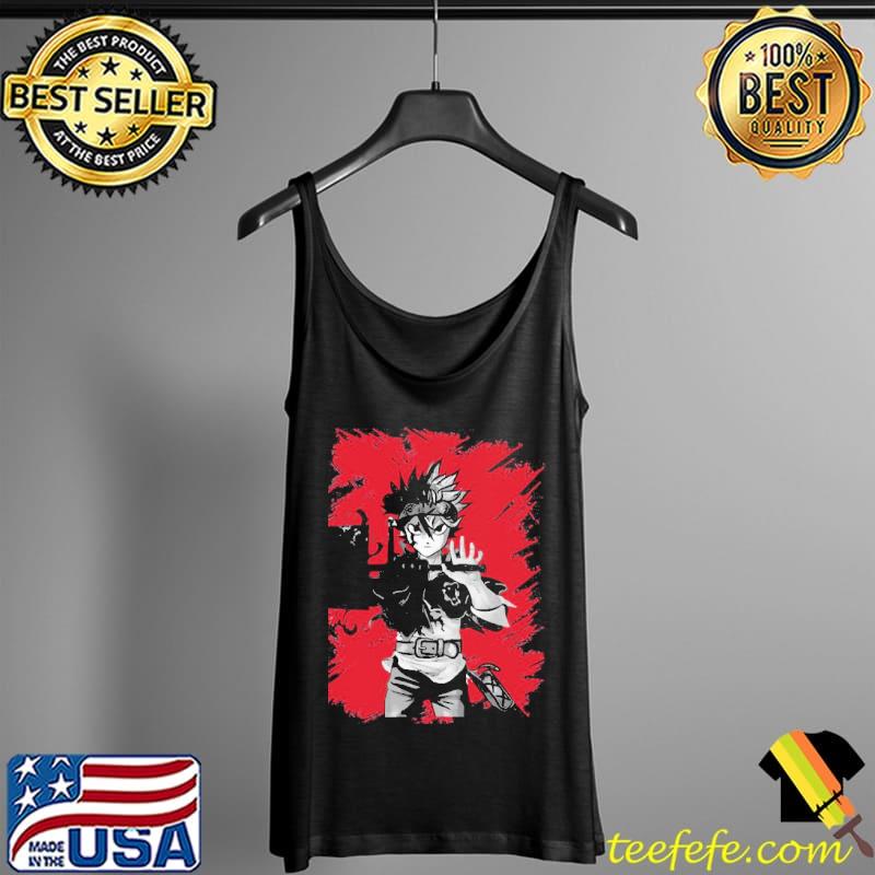 Anime Black Clover Asta Slayer Design Unisex T-Shirt Tank Top Anime Black Clover Asta Slayer Design Unisex T-Shirt Tank Top