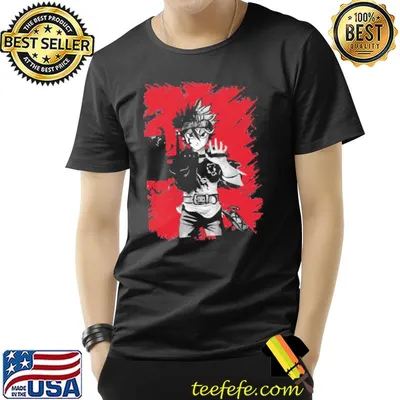 Anime Black Clover Asta Slayer Design Unisex T-Shirt