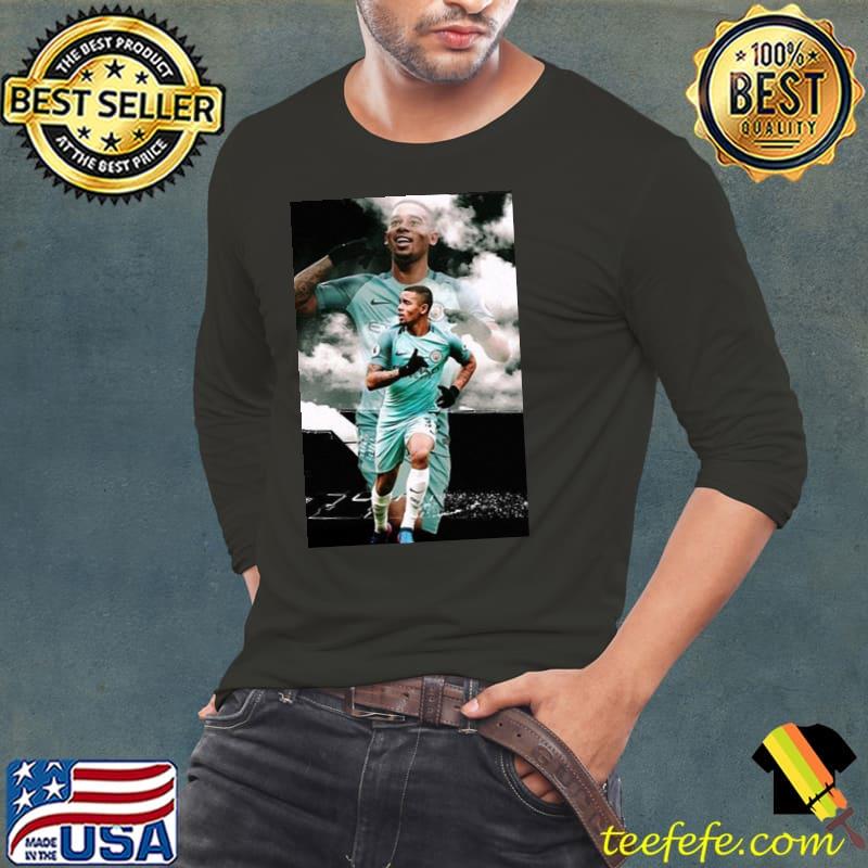 Art gabriel manchester city illustration Long Sleeve Tee Art gabriel manchester city illustration Long Sleeve Tee
