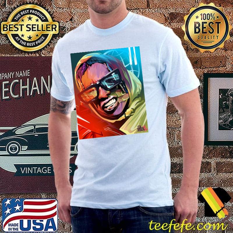 Asap rocky colored design shirt Asap rocky colored design shirt