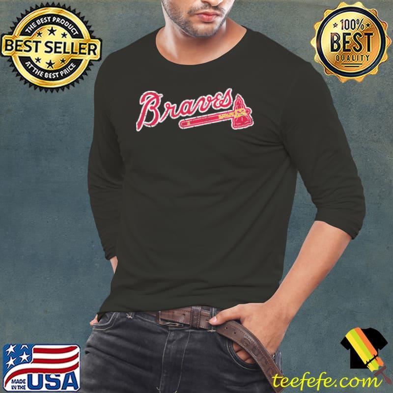 Atlanta Braves Vintage Shirt Long Sleeve Tee Atlanta Braves Vintage Shirt Long Sleeve Tee