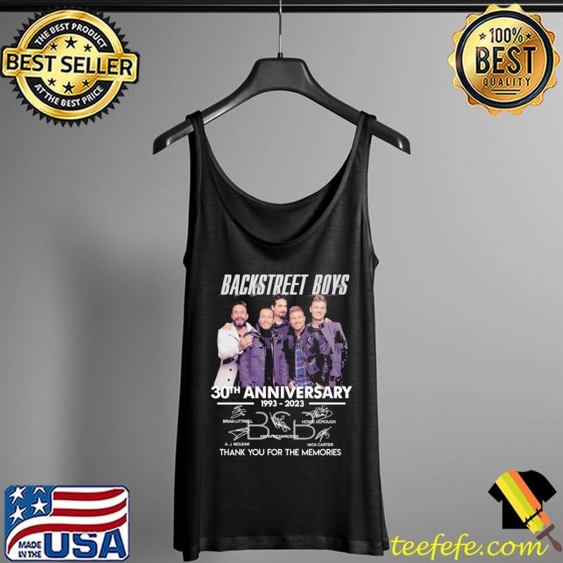 Backstreet boys 30th anniversary thank you for the memories signatures Tank Top Backstreet boys 30th anniversary thank you for the memories signatures Tank Top