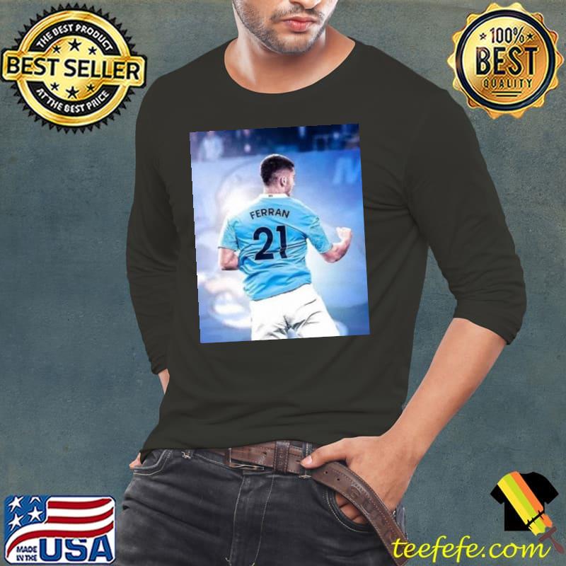 Barcelona ferran torres art Long Sleeve Tee Barcelona ferran torres art Long Sleeve Tee