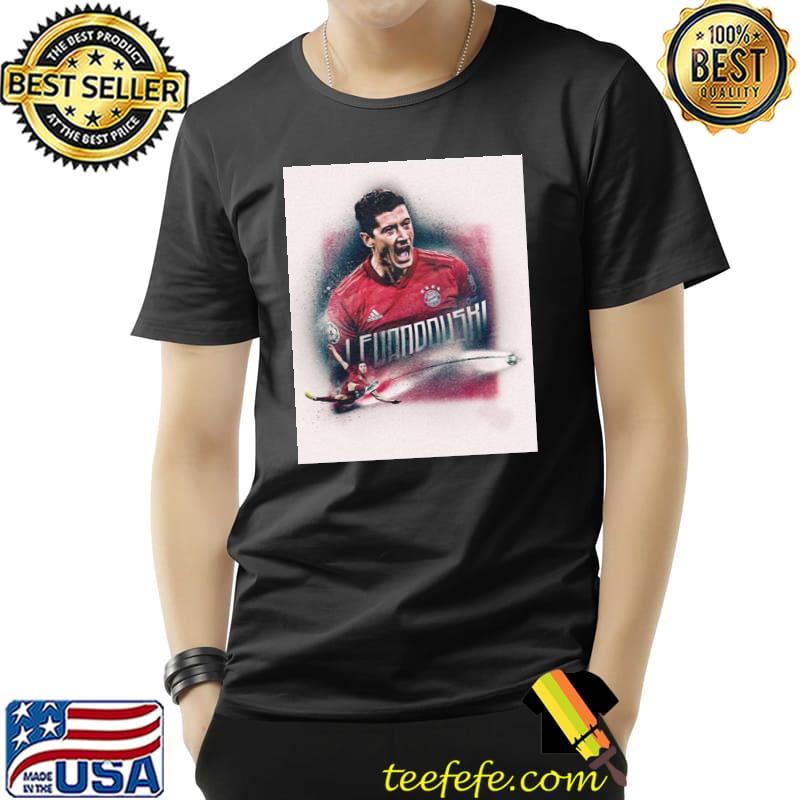 Bayern munich lewandowskI wallpaper art shirt