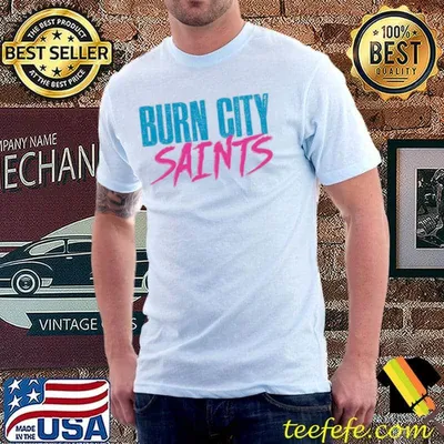 Bcs neon city the saint band shirt