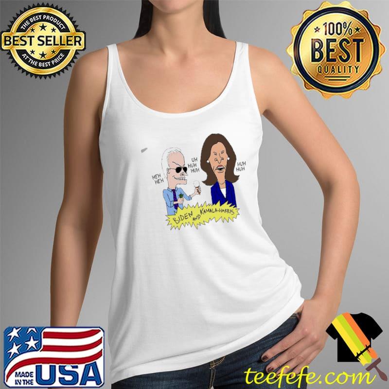 Beavis and butthead Biden and Kamala Harris Tank Top Beavis and butthead Biden and Kamala Harris Tank Top