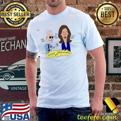 Beavis and butthead Biden and Kamala Harris shirt
