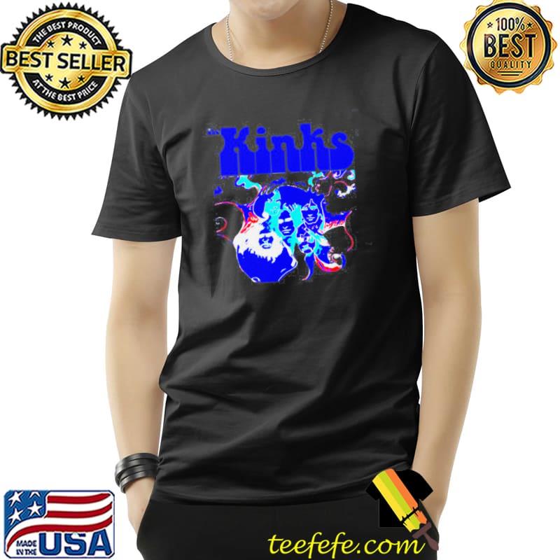 Blue style of the kinks shirt