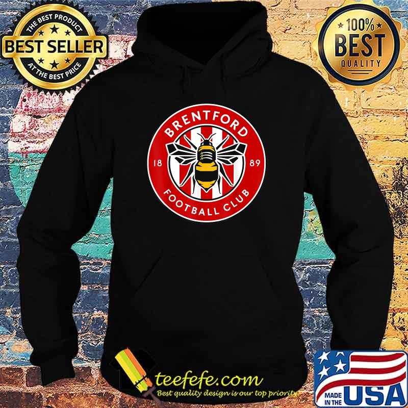 Brentford Football Club 1889 Shirt Hoodie Brentford Football Club 1889 Shirt Hoodie