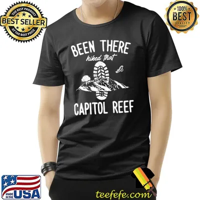 Capitol reef national park Utah hiking camping shirt