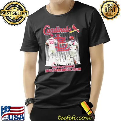 Cardinals The Last Dance 2022 Farewell Tour Shirt
