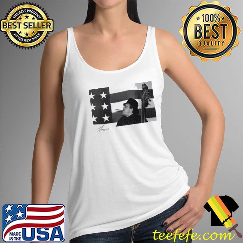 Charlie Mingus Singer American Flag Shirt Tank Top Charlie Mingus Singer American Flag Shirt Tank Top