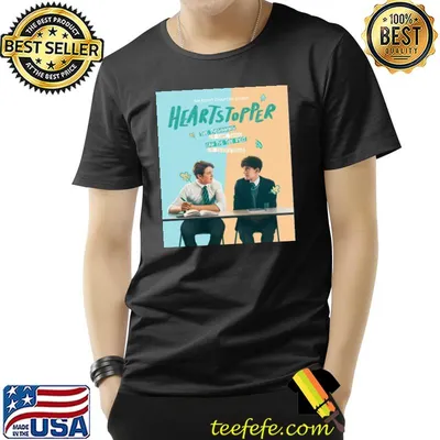 Charlie spring and nick nelson heartstopper TV show shirt