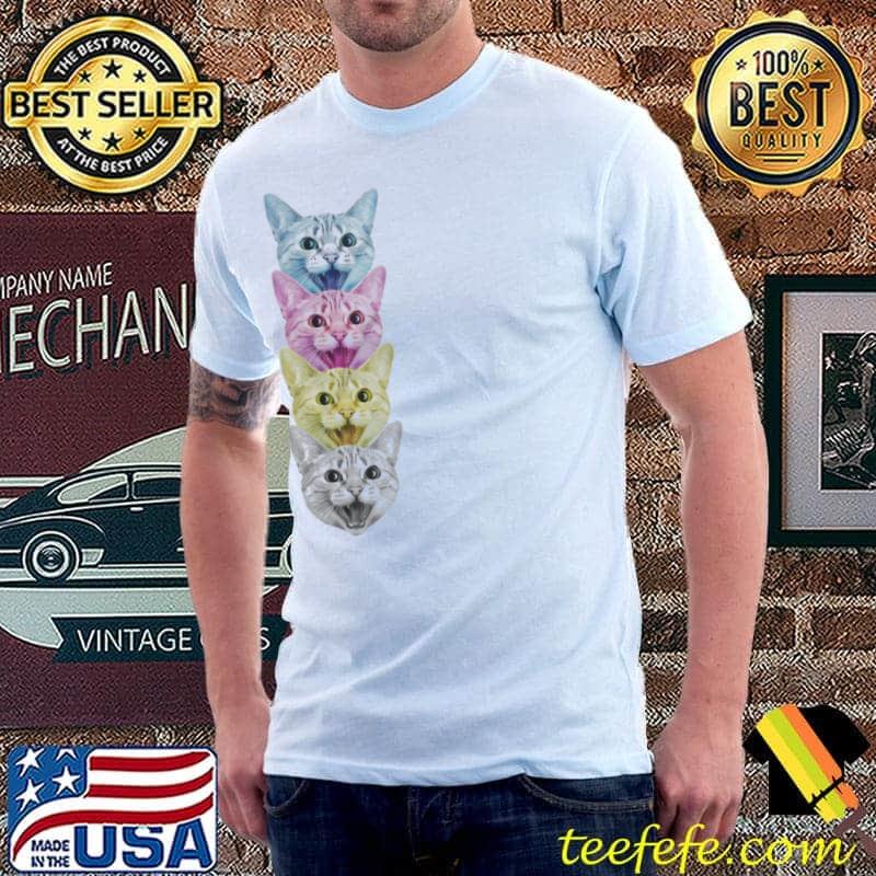 Cmyk cat shirt