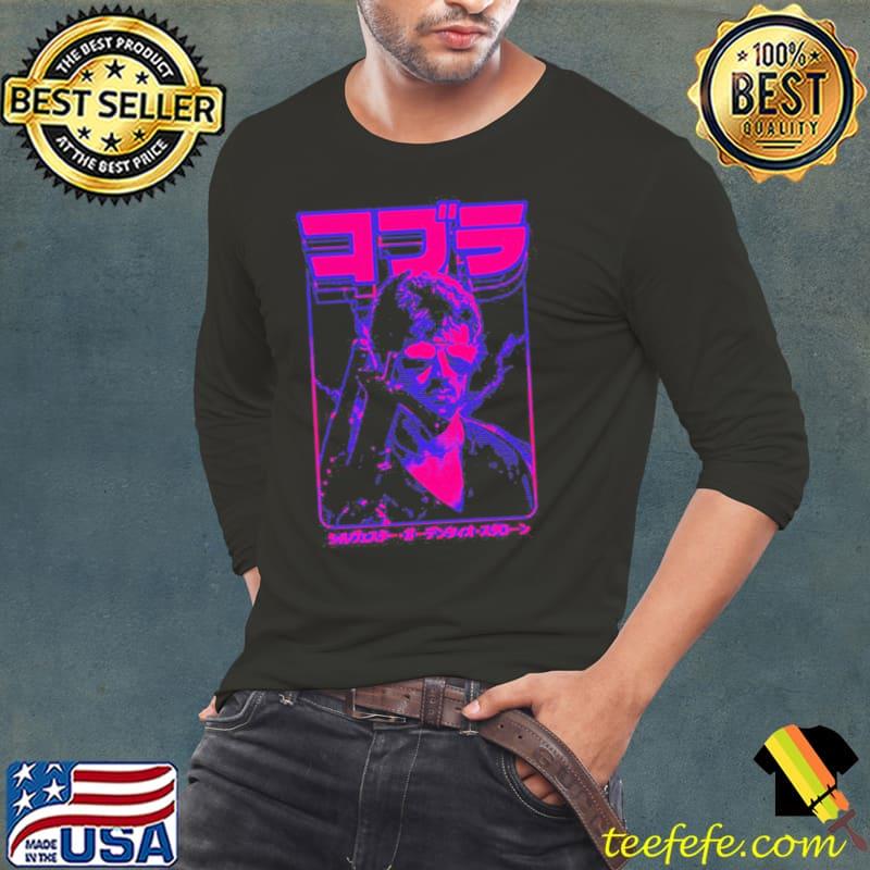 Cobra marion cobrettI retro 1986 movie Long Sleeve Tee Cobra marion cobrettI retro 1986 movie Long Sleeve Tee
