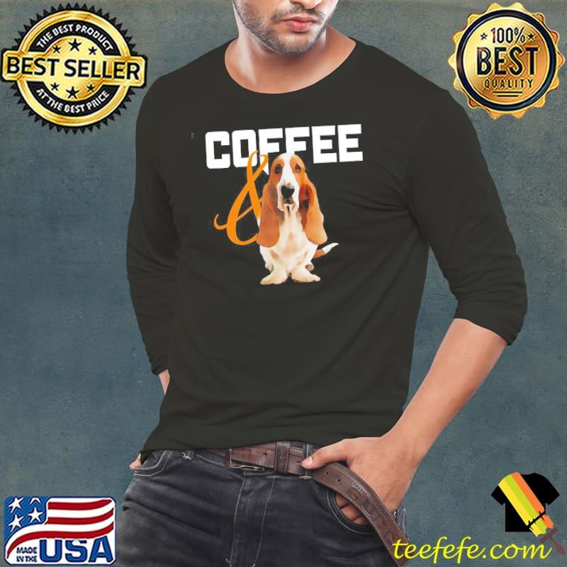 Coffee and bracco italiano dog Long Sleeve Tee Coffee and bracco italiano dog Long Sleeve Tee