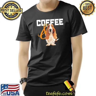 Coffee and bracco italiano dog shirt