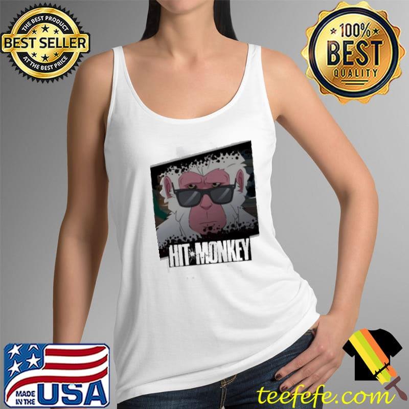Cool hit monkey wearing sunglasses design Tank Top Cool hit monkey wearing sunglasses design Tank Top