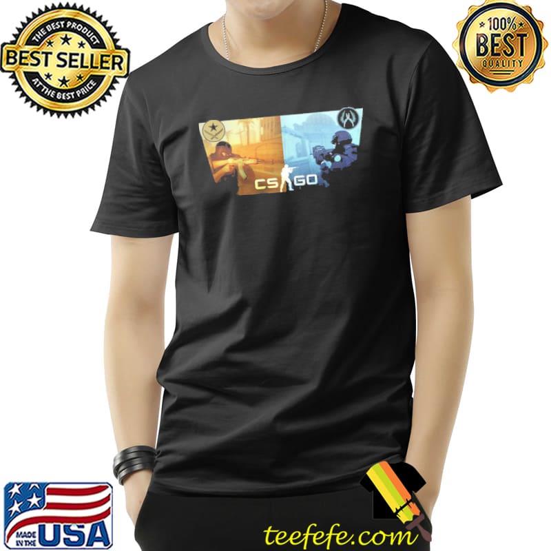 Counterstrike Ct Vs Terrorist CSGO Art Unisex T-Shirt