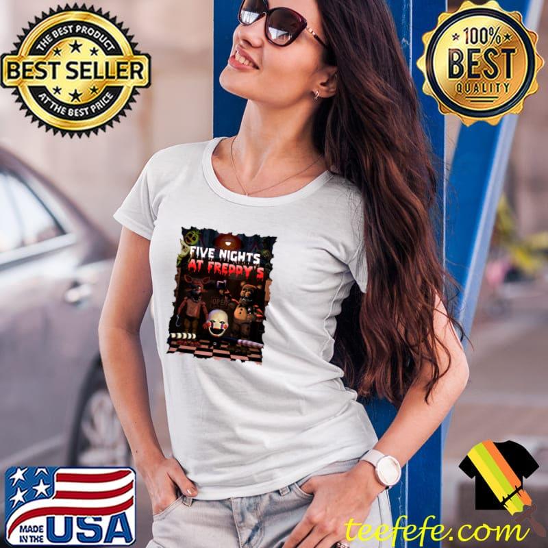 Creepy five nights at freddy's Ladies Tee Creepy five nights at freddy's Ladies Tee