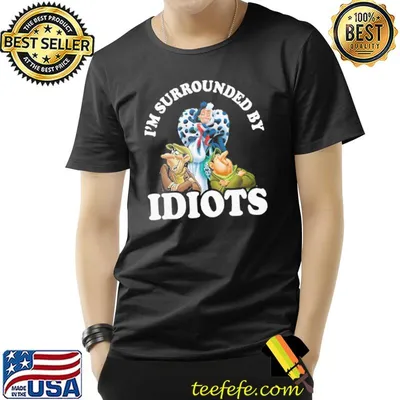 Cruella devil I'm surrounded by idiots disney gift shirt