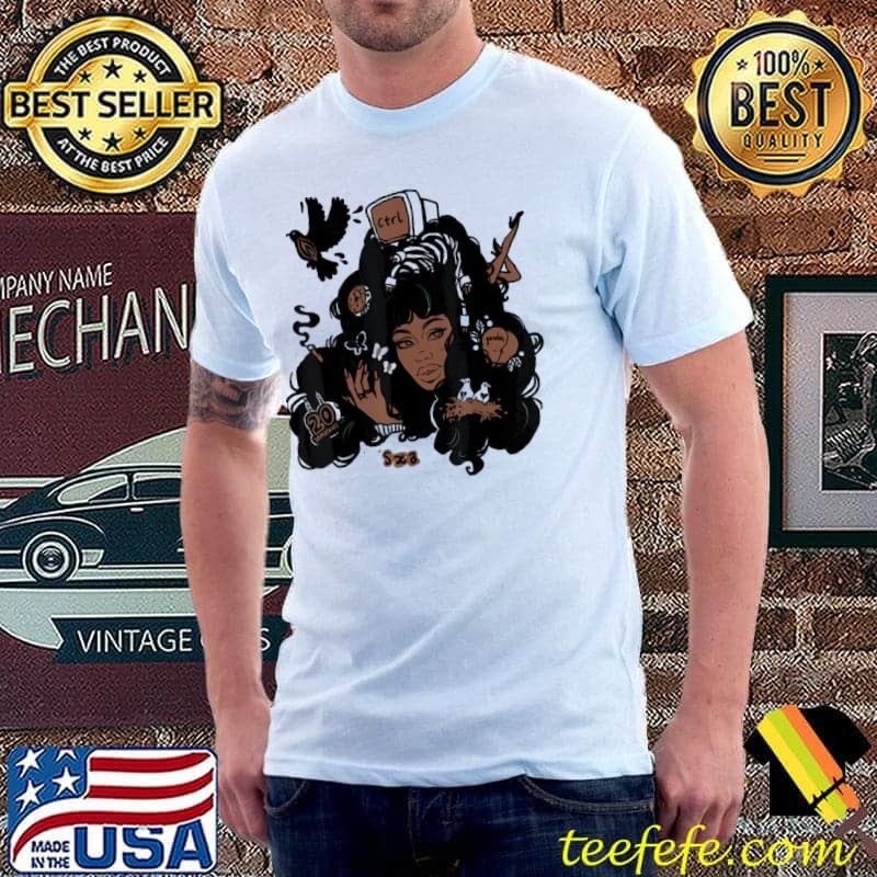 Ctrl sza 2021 animated design shirt