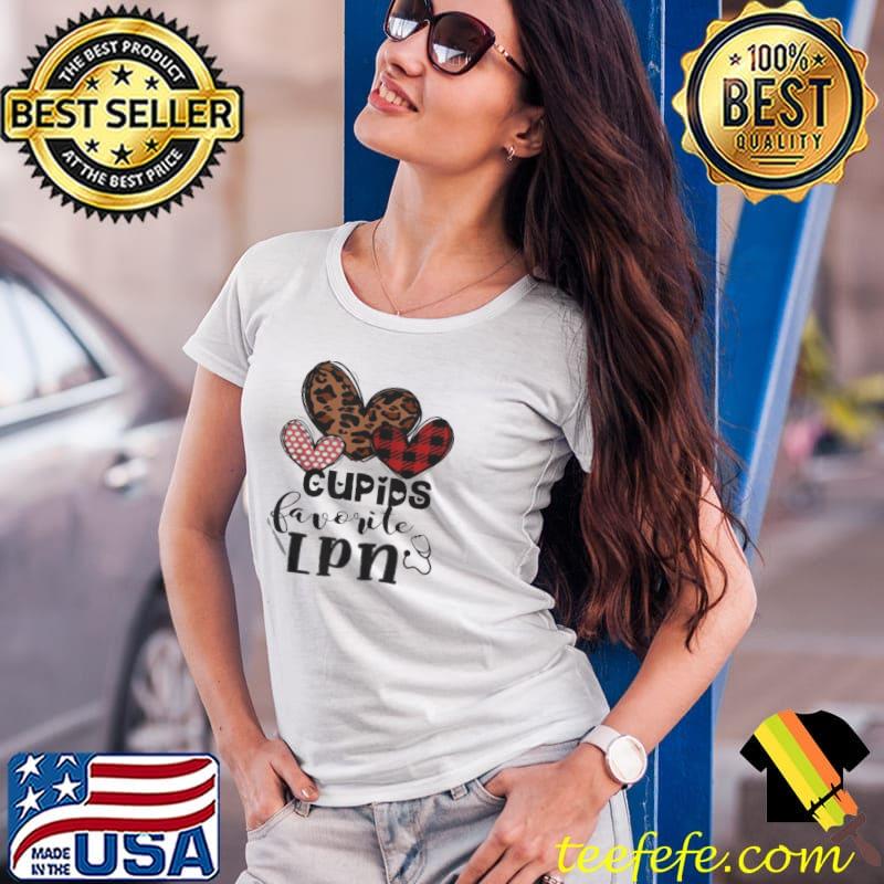 Cupid's favorite lpn lpn Valentines Ladies Tee Cupid's favorite lpn lpn Valentines Ladies Tee