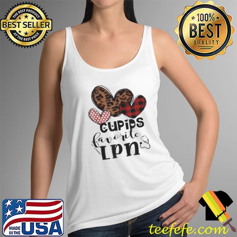 Cupid's favorite lpn lpn Valentines Tank Top Cupid's favorite lpn lpn Valentines Tank Top