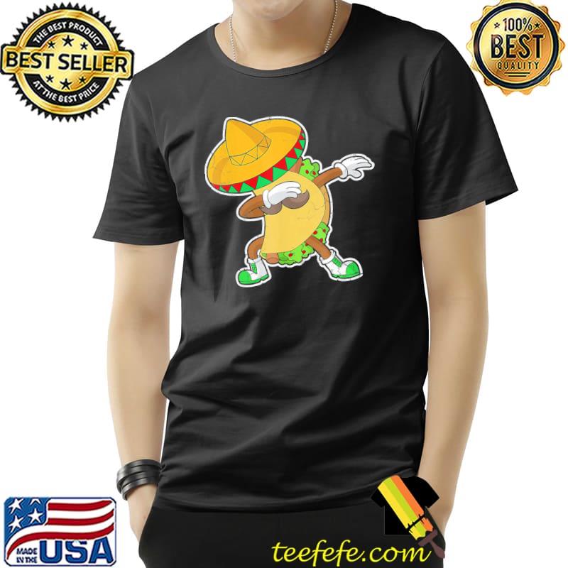 Dabbing Taco Cinco De Mayo Mexico Latino Mexican Food Tacos T-Shirt Unisex Dabbing Taco Cinco De Mayo Mexico Latino Mexican Food Tacos T-Shirt Unisex