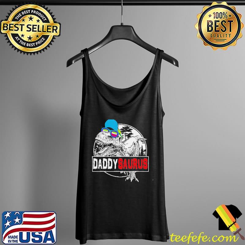 Daddysaurus dinosaur trex daddy poster fathers day Tank Top Daddysaurus dinosaur trex daddy poster fathers day Tank Top
