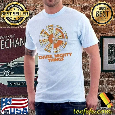Dare mighty things perseverance mars rover landing pattern ultra cotton shirt