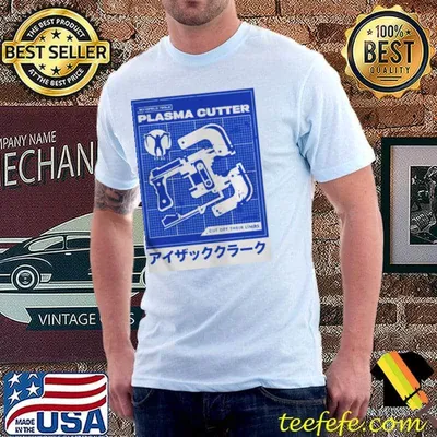 Dead space plasma cutter blueprint shirt