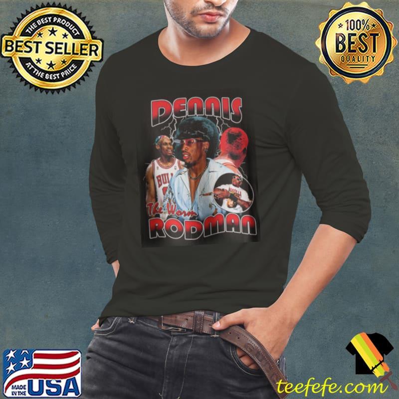 Dennis rodman tour rap design Long Sleeve Tee Dennis rodman tour rap design Long Sleeve Tee