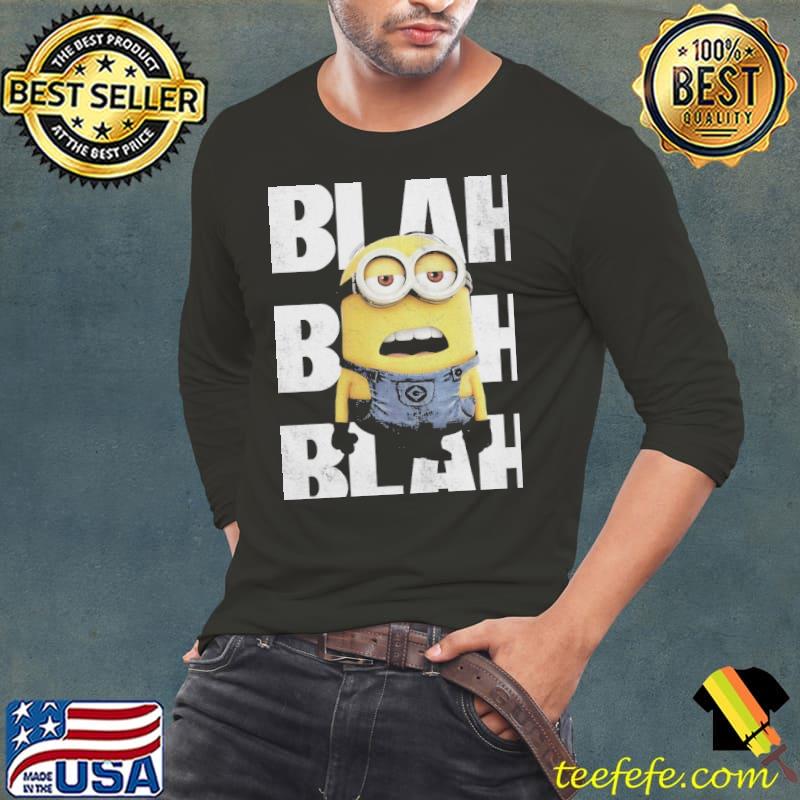 Despicable Me Minions Dave Is So Blah Shirt Long Sleeve Tee Despicable Me Minions Dave Is So Blah Shirt Long Sleeve Tee