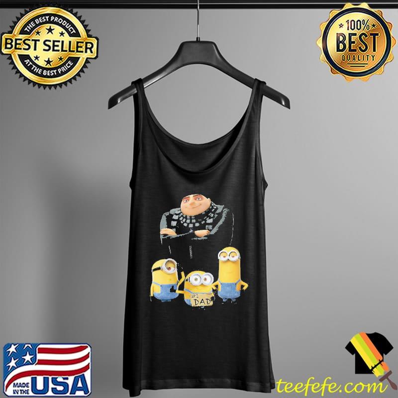 Despicable me minions funny minions group 1 dad cardboard sign gift Tank Top Despicable me minions funny minions group 1 dad cardboard sign gift Tank Top