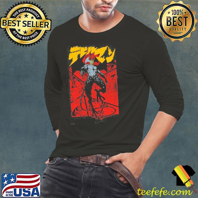 Devil man cry baby retro comic design Long Sleeve Tee Devil man cry baby retro comic design Long Sleeve Tee