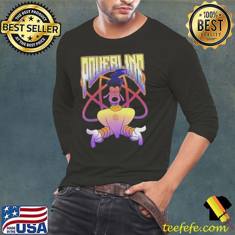Disney a goofy movie powerline logo portrait gift Long Sleeve Tee Disney a goofy movie powerline logo portrait gift Long Sleeve Tee