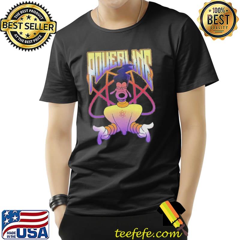 Disney a goofy movie powerline logo portrait gift shirt