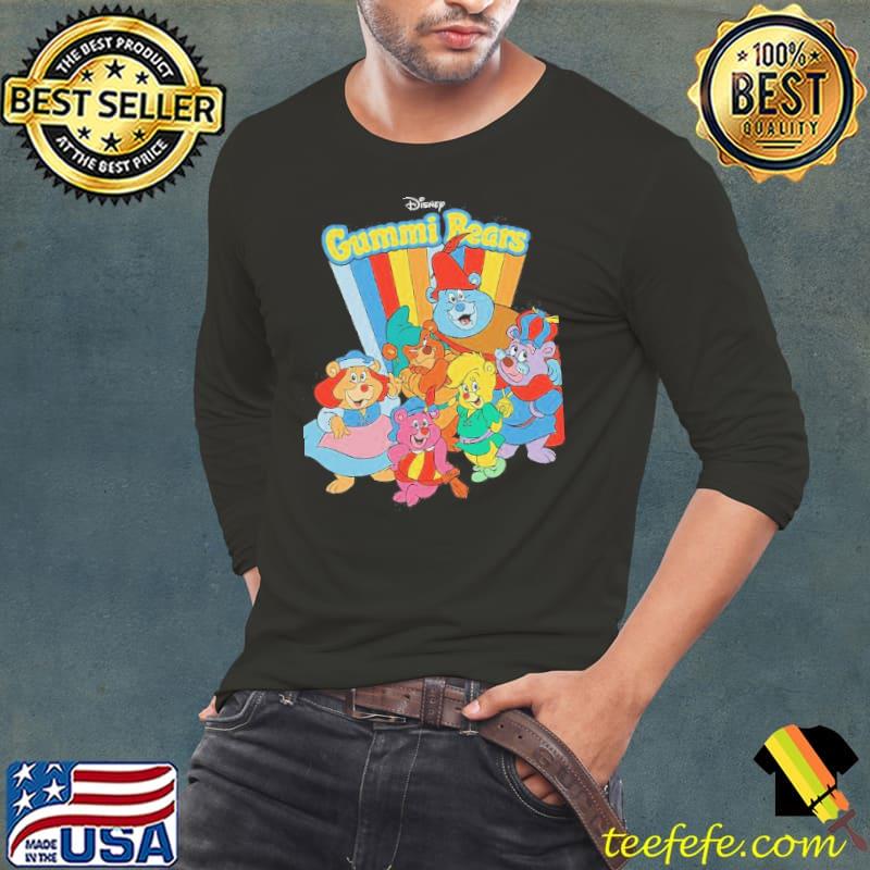 Disney Adventures of the Gummi Bears Retro T-Shirt Long Sleeve Tee Disney Adventures of the Gummi Bears Retro T-Shirt Long Sleeve Tee