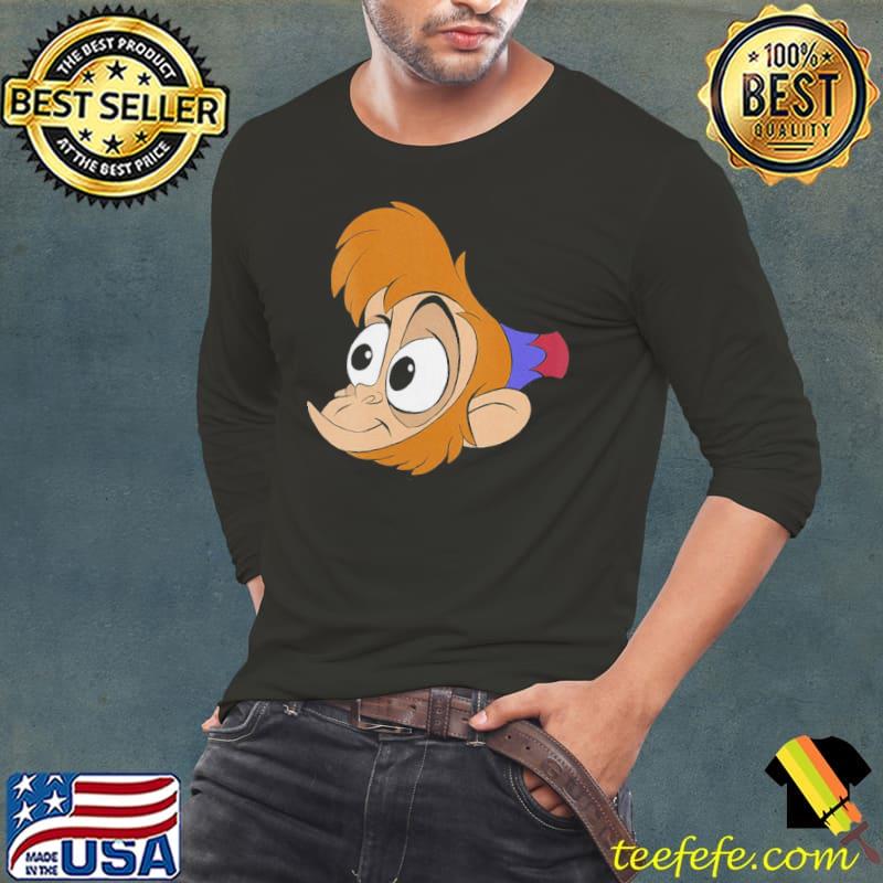 Disney aladdin abu large face Long Sleeve Tee Disney aladdin abu large face Long Sleeve Tee