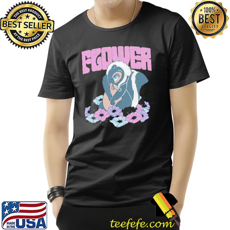 Disney bambI flower in the flowers portrait shirt