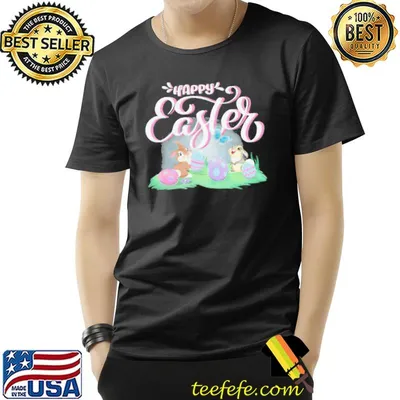 Disney bambI happy easter funny easter eggs shirt