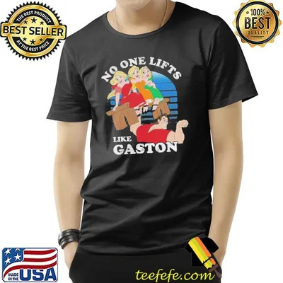 Disney Beauty And The Beast Lifts Like Gaston T-Shirt