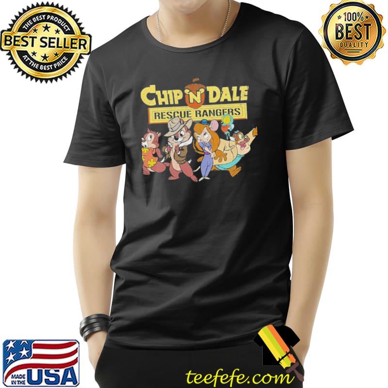 Disney Chip N Dale Goofy Group Rescue T-Shirt