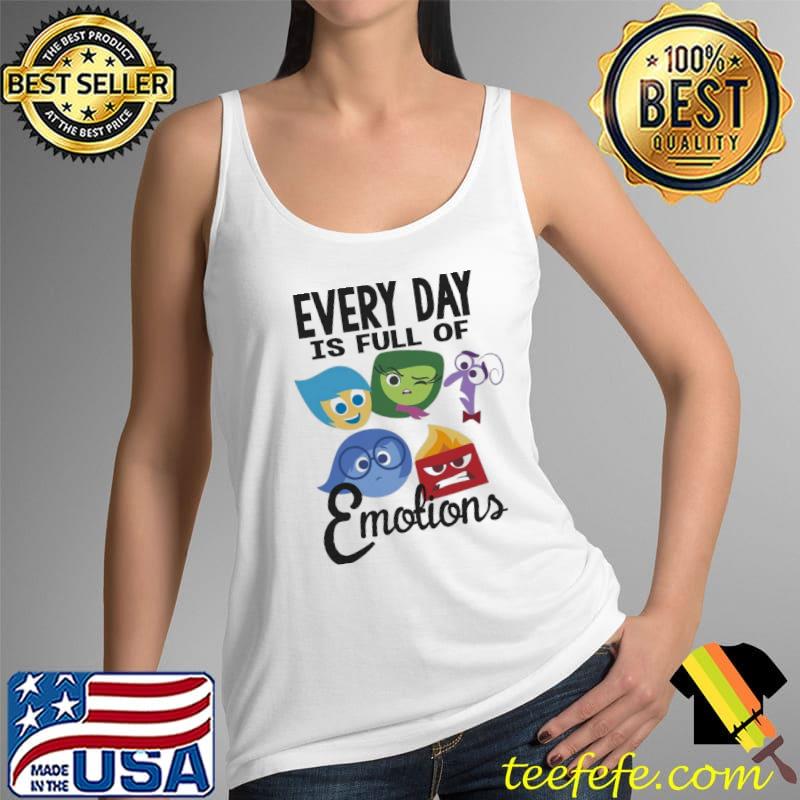 Disney pixar inside out every day emotions christmas Tank Top Disney pixar inside out every day emotions christmas Tank Top