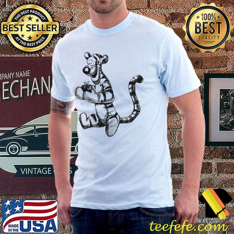 Disney winnie the pooh tigger sketch gift shirt Disney winnie the pooh tigger sketch gift shirt