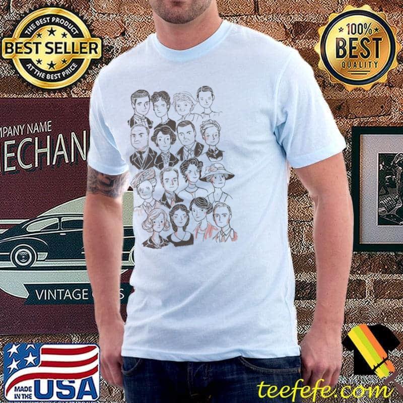 Downton abbey art shirt